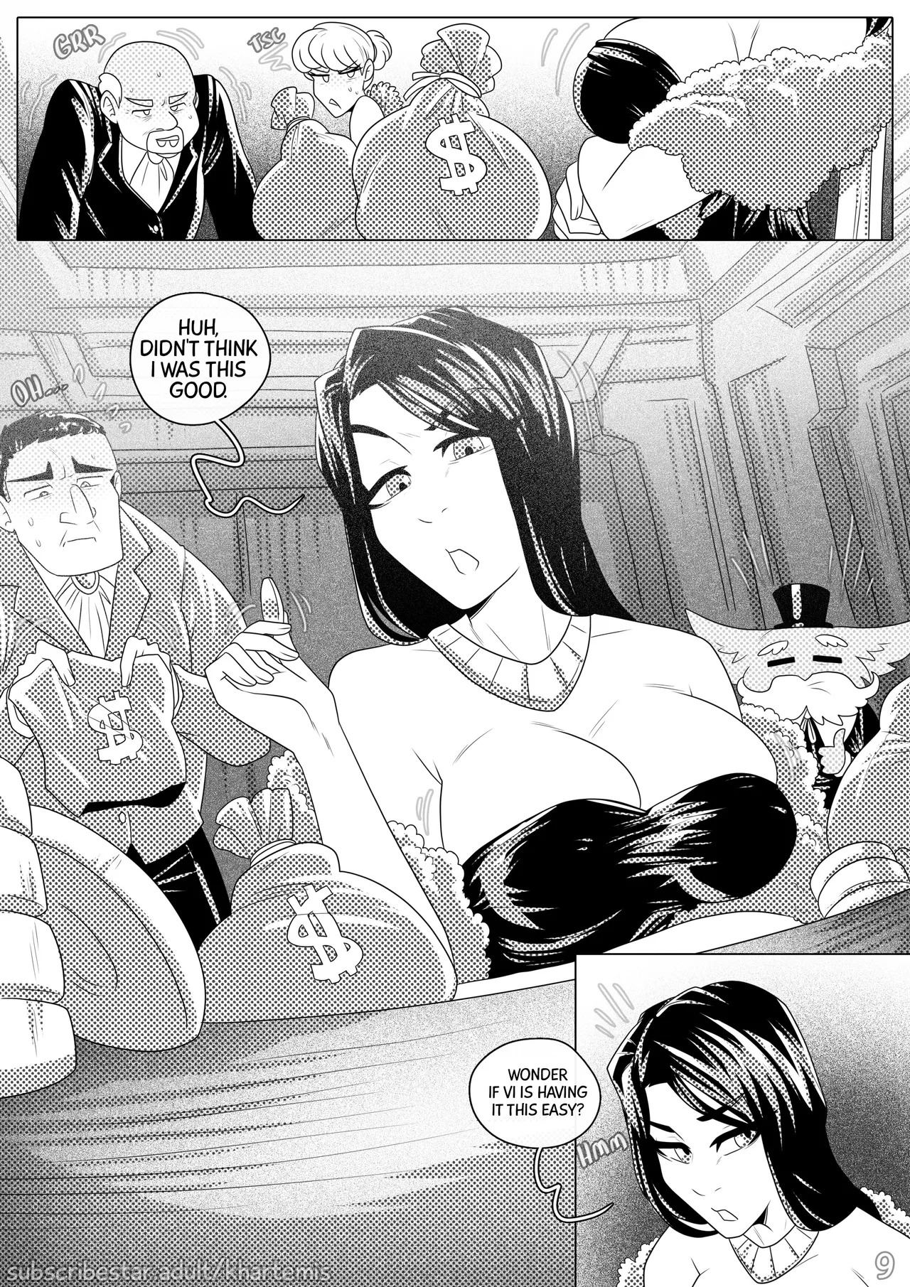 [Khartemis] Vi & Jinx, Loony Larceny (Uncensored) - Page 11