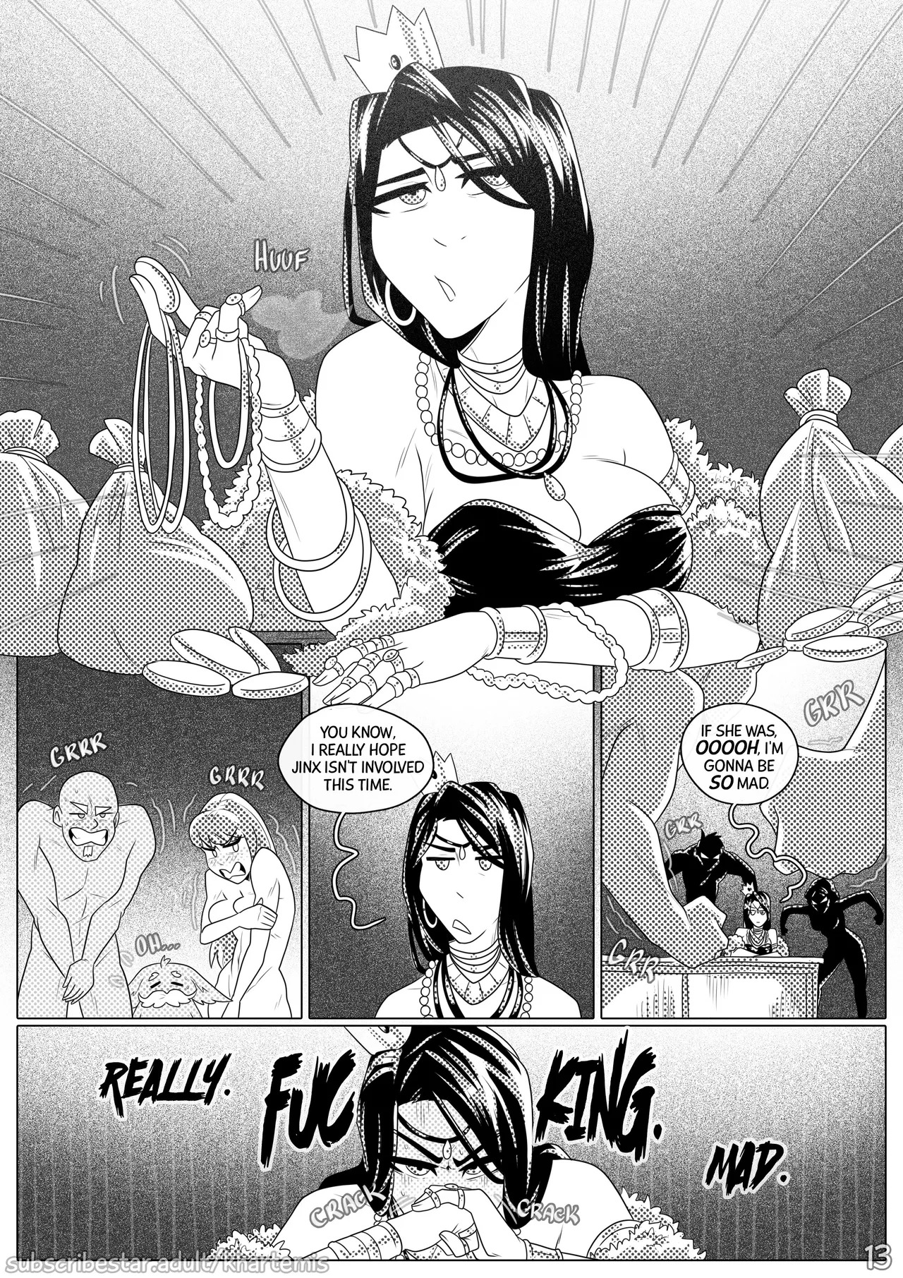 [Khartemis] Vi & Jinx, Loony Larceny (Uncensored) - Page 15