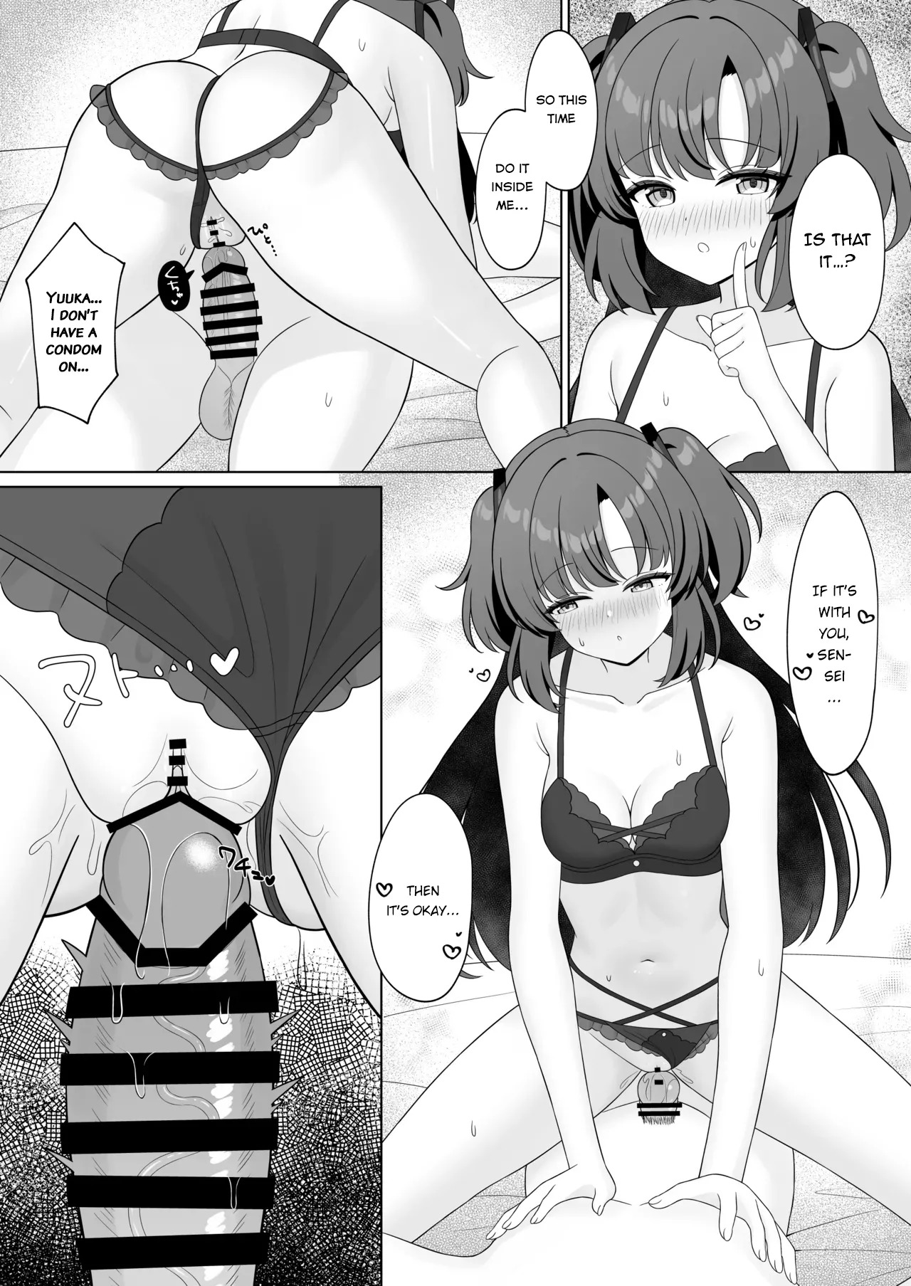 [Kurumi no Atelier (Futaba Kurumi)] Sensei! Nan desu ka Kono Ikagawashii Shitagi wa! (Blue Archive) [English] [EdenOfKivotos] [Digital] - Page 11