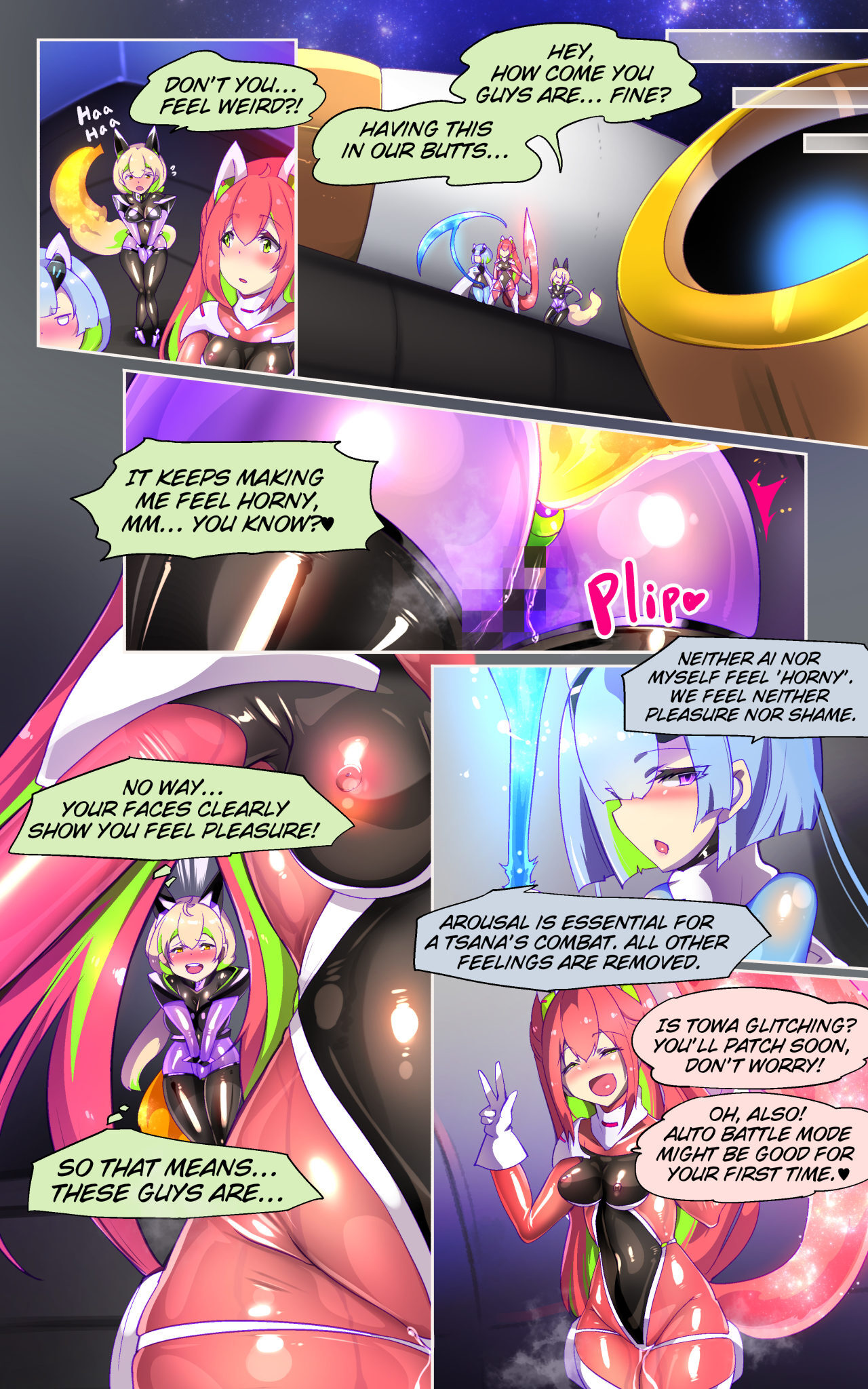 [Yaseuma Lo-Ru] A manga about a girl who is reincarnated as a combat android, and then has a very erotic experience and turns evil - Senkou Heijo Prikke Tsana - - Page 13