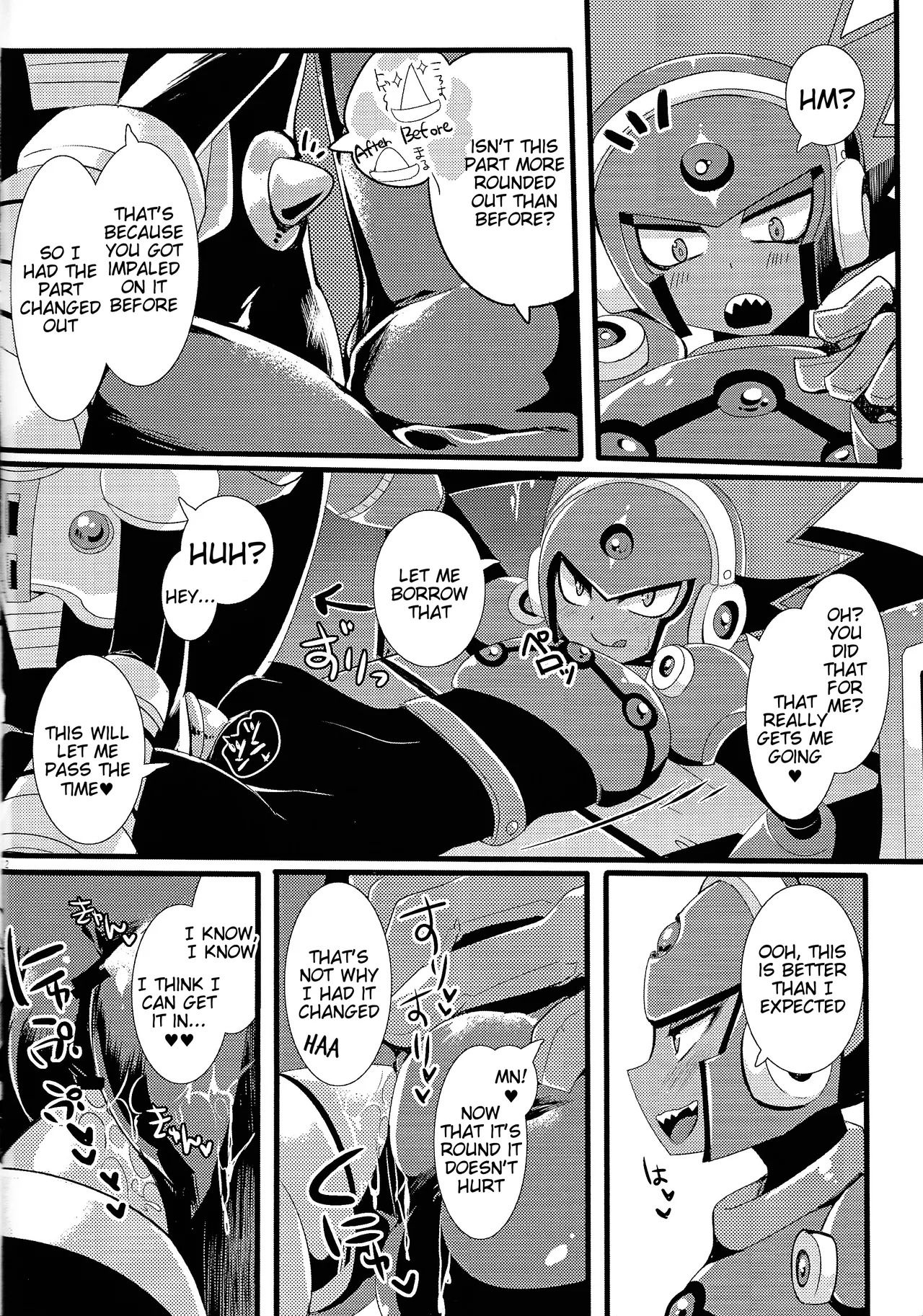 [B-G, PUSH (Aoinu, Kurari ssa)] Ra bura bu hiyuburakunga mitai hon! (Mega Man 11) [English] [Tigoris Translates] - Page 11