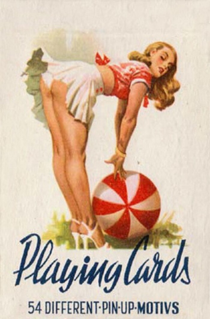 Old Cards Sets - Different Pin Up Motivs