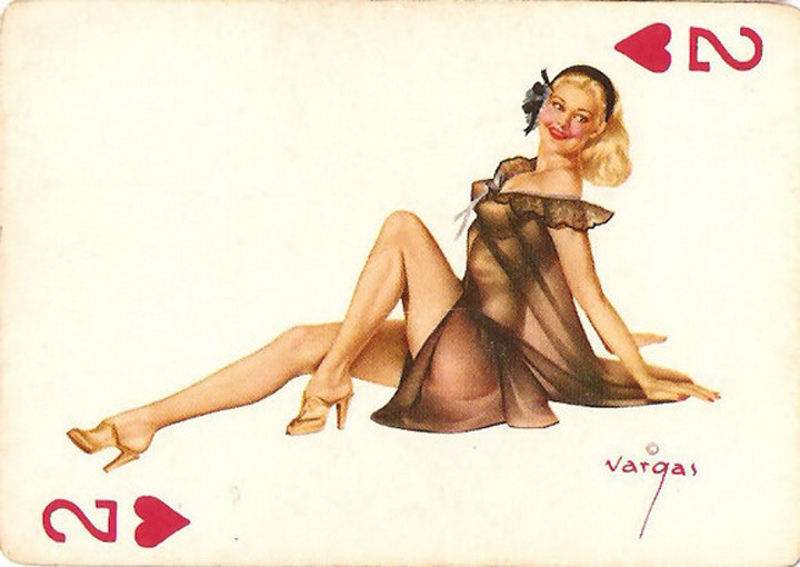 Old Cards Sets - Vargas Girls - Page 28