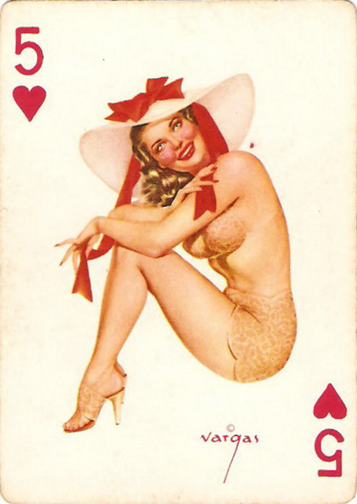Old Cards Sets - Vargas Girls - Page 31