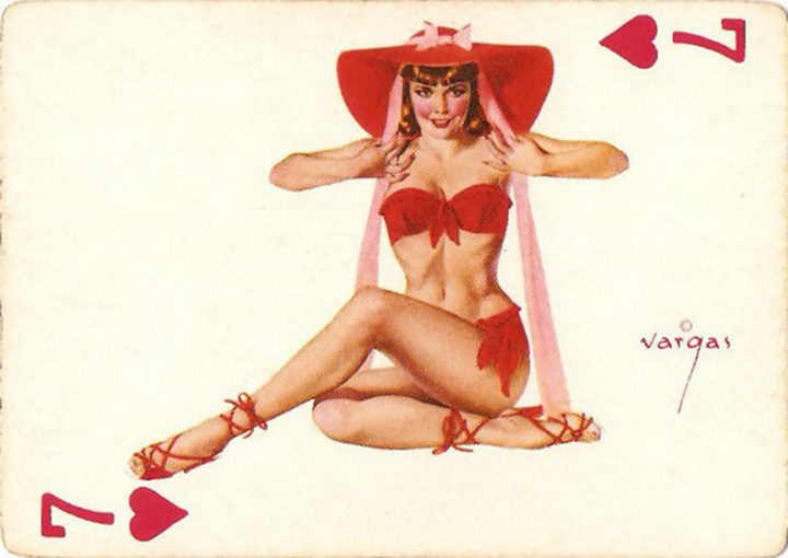 Old Cards Sets - Vargas Girls - Page 33