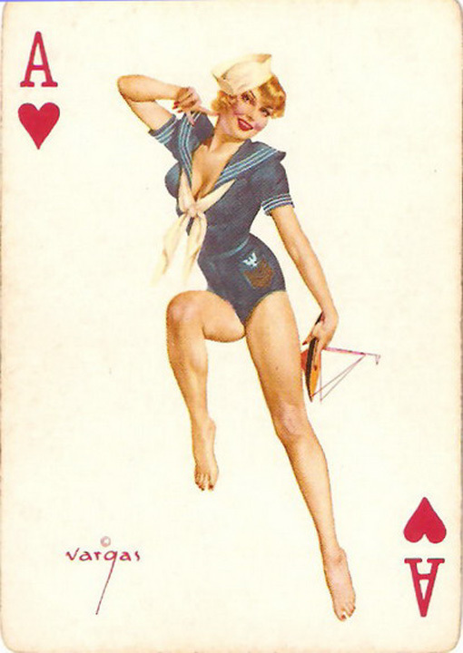 Old Cards Sets - Vargas Girls - Page 40