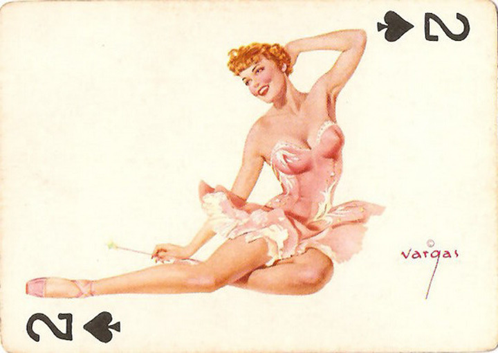 Old Cards Sets - Vargas Girls - Page 41