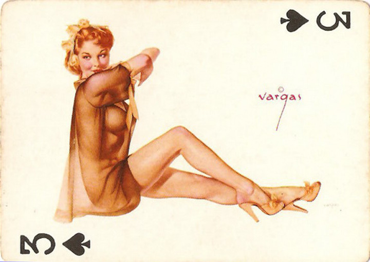 Old Cards Sets - Vargas Girls - Page 42