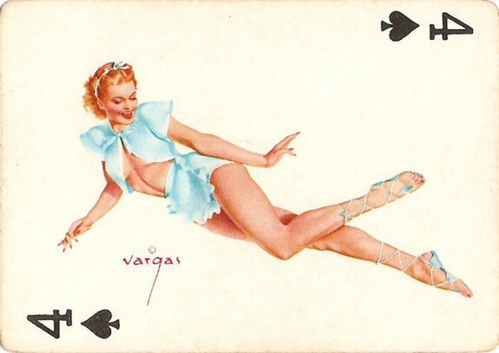 Old Cards Sets - Vargas Girls - Page 43