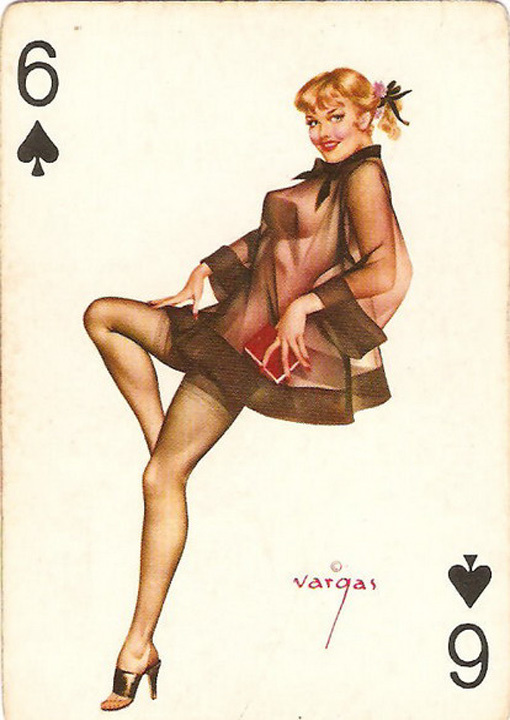 Old Cards Sets - Vargas Girls - Page 45
