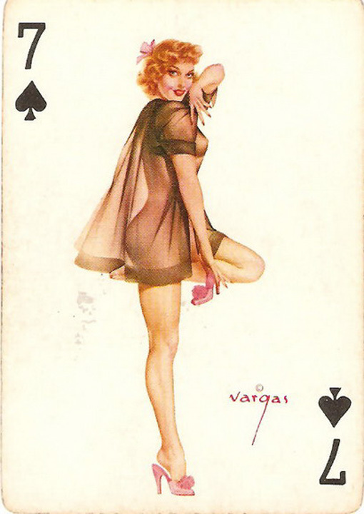 Old Cards Sets - Vargas Girls - Page 46