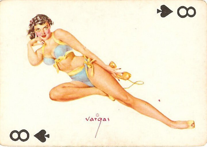 Old Cards Sets - Vargas Girls - Page 47