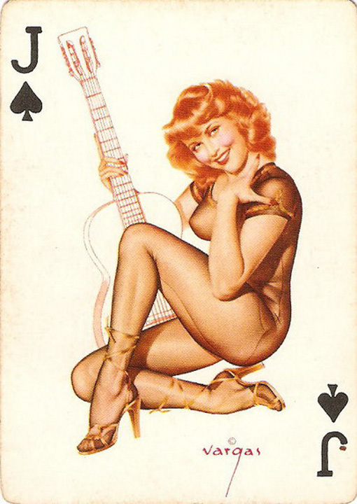 Old Cards Sets - Vargas Girls - Page 50