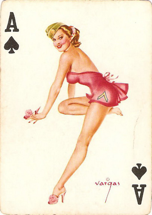 Old Cards Sets - Vargas Girls - Page 53