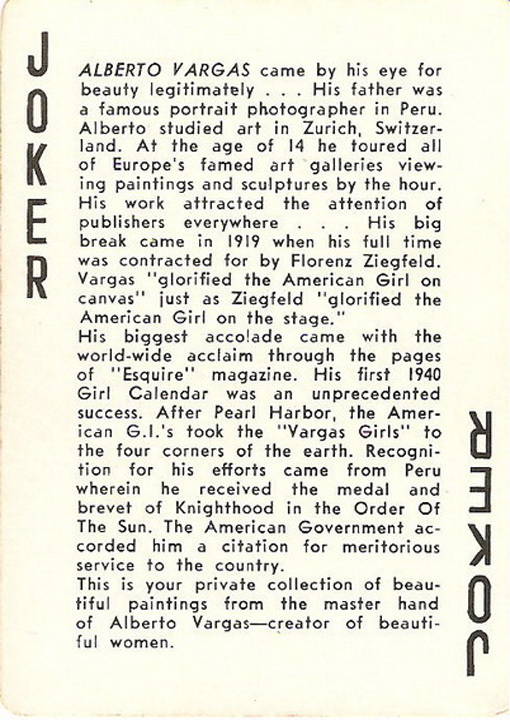 Old Cards Sets - Vargas Girls - Page 55