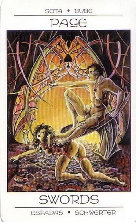 Old Cards Sets - Tarot Erotica - Page 48