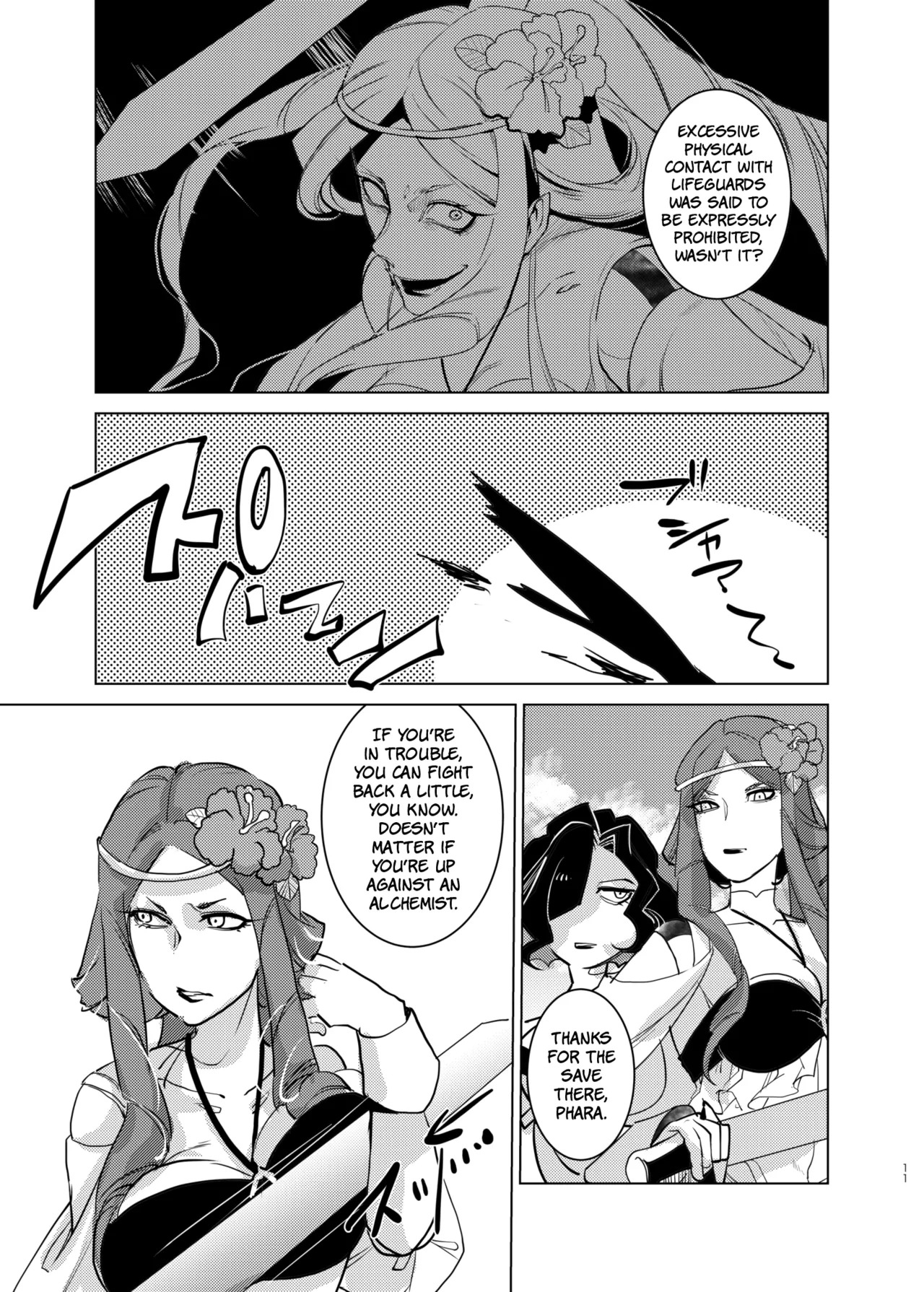 [Ikka Risan (Shibako)] Autoscorer ga Mizube de Sukebena Me ni Au | The Autoscorers End Up In A Seaside Sex Fest (Senki Zesshou Symphogear) [English] [The People With No Name] - Page 10