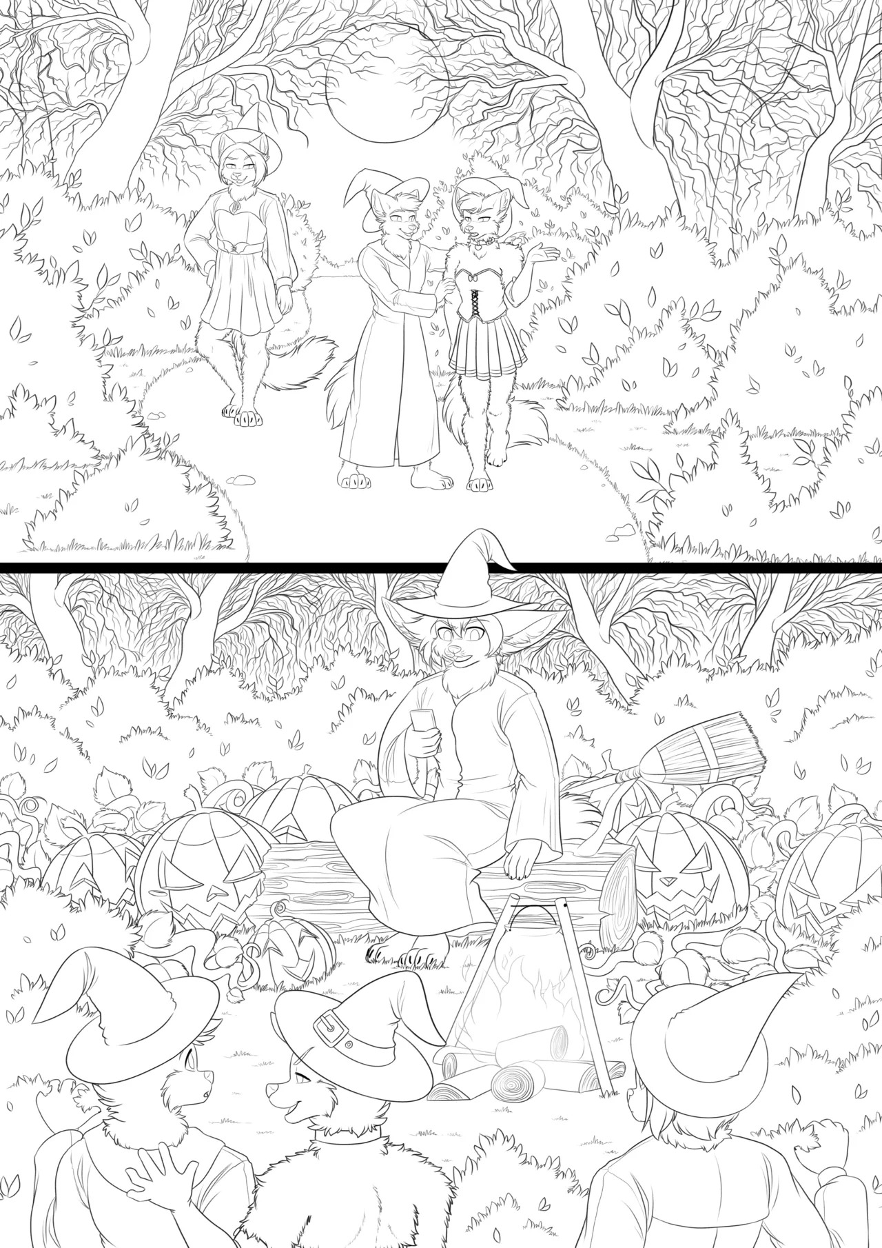 [SiDniTheFox] Halloween Witches - Page 15