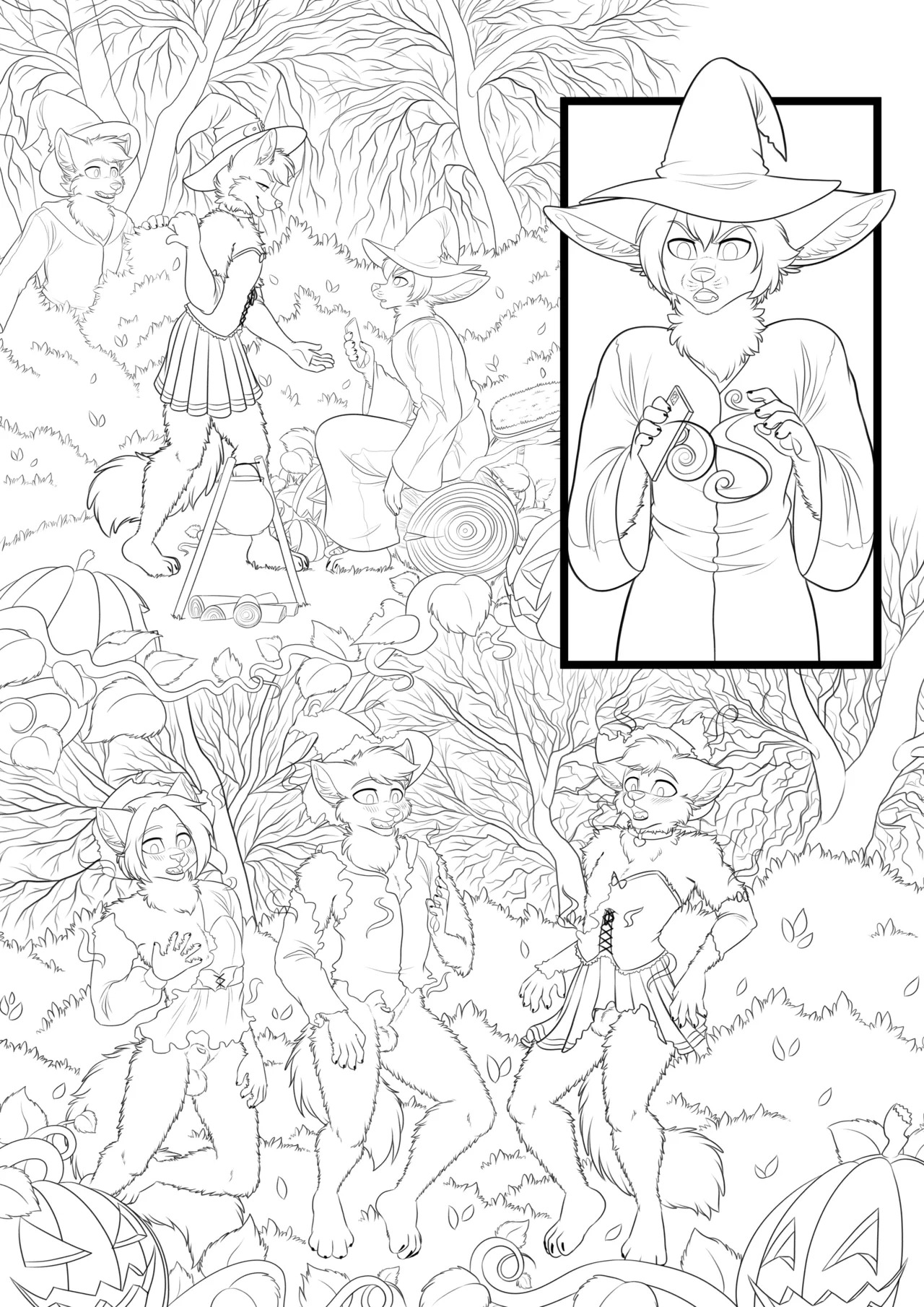 [SiDniTheFox] Halloween Witches - Page 16