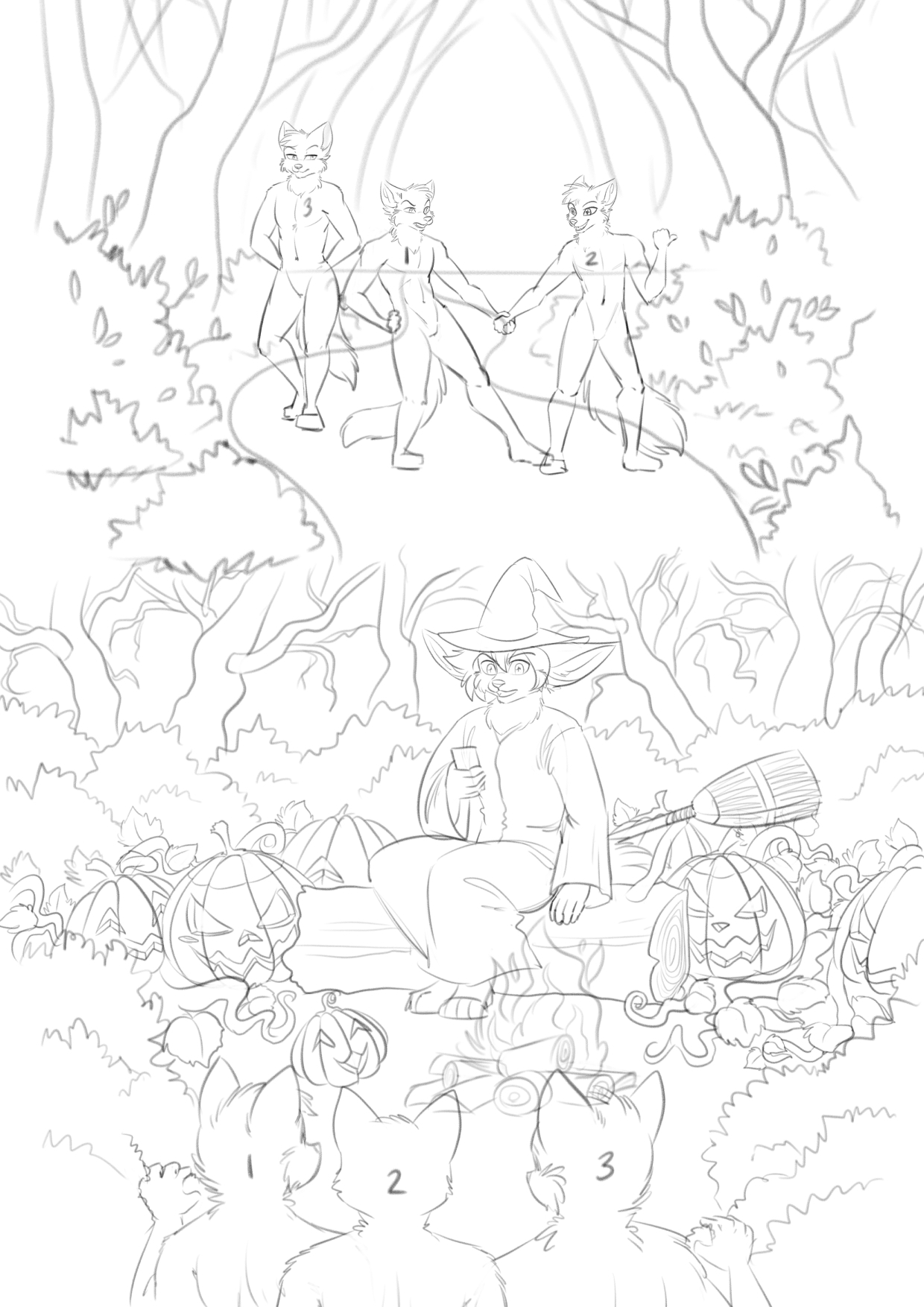 [SiDniTheFox] Halloween Witches - Page 25