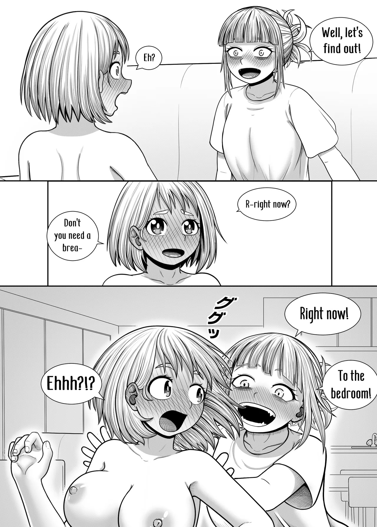 [Hentia-chan] Watashi no Sekaiichi | My cutest (Boku no Hero Academia) [English] - Page 55
