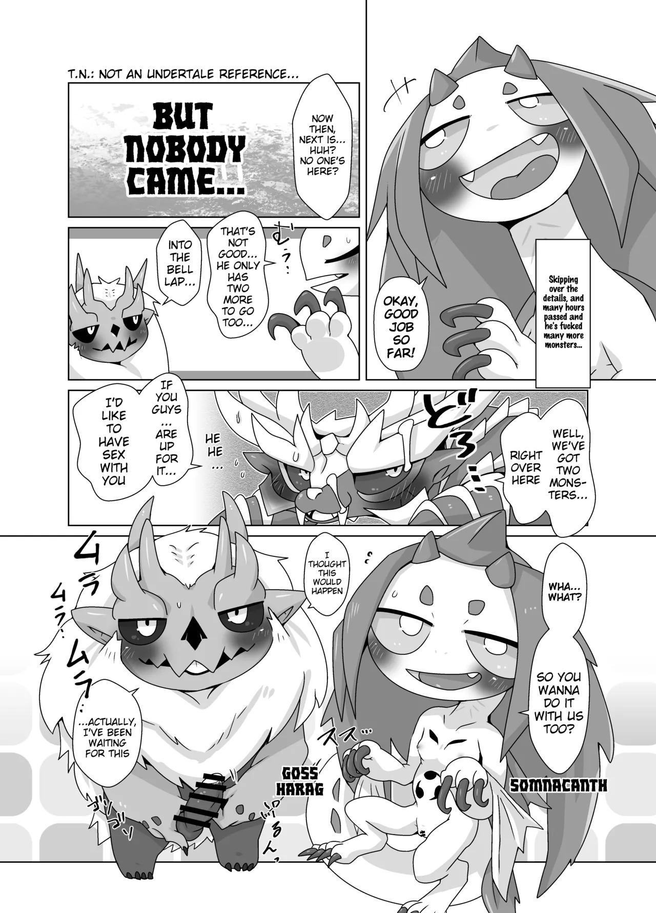 [Gun Modoki (Doro Doneru)] MHM no H「Hyaku Ryuu Nuki」(Monster Hunter) [English] [A-Z Translations] [Digital] - Page 15