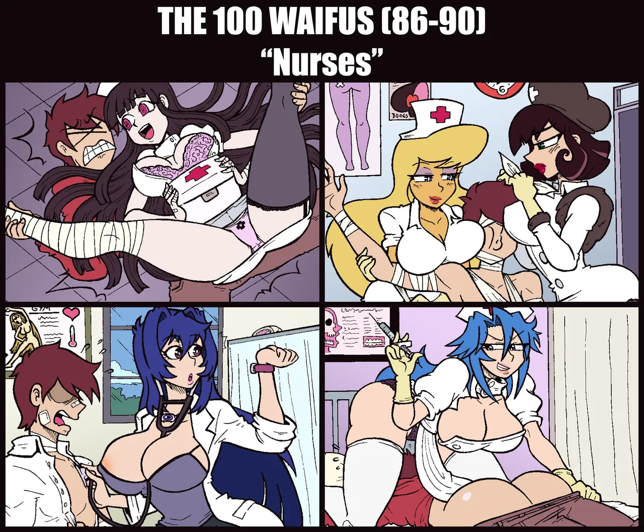 [MALANDRA-PARODIAS] The 100 WAIFUS COMPLETE - Page 12