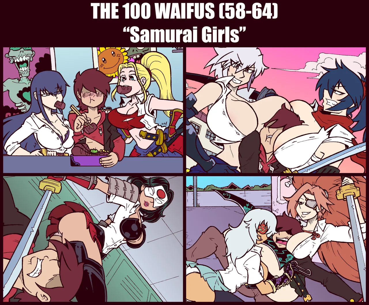 [MALANDRA-PARODIAS] The 100 WAIFUS COMPLETE - Page 13