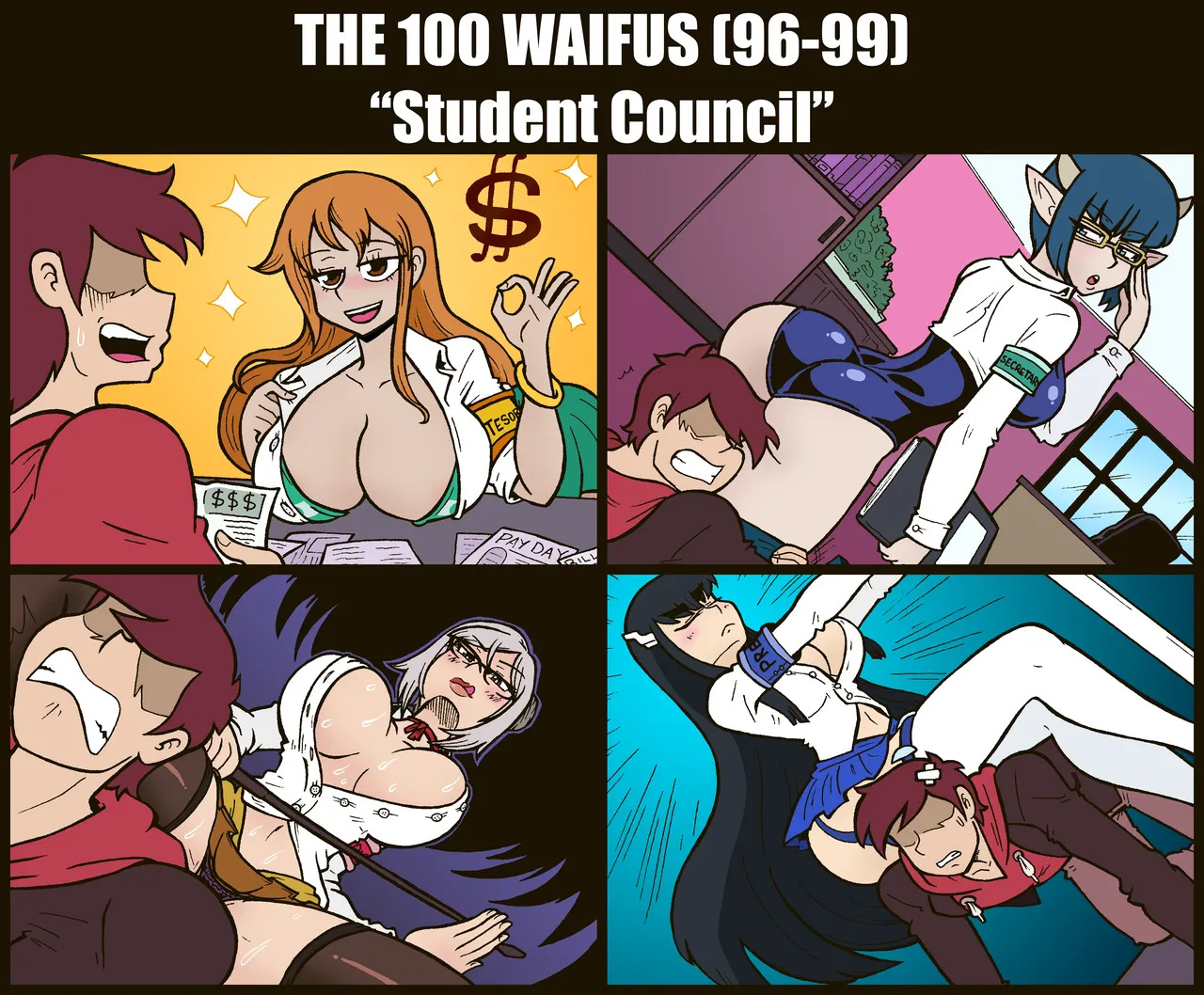 [MALANDRA-PARODIAS] The 100 WAIFUS COMPLETE - Page 14