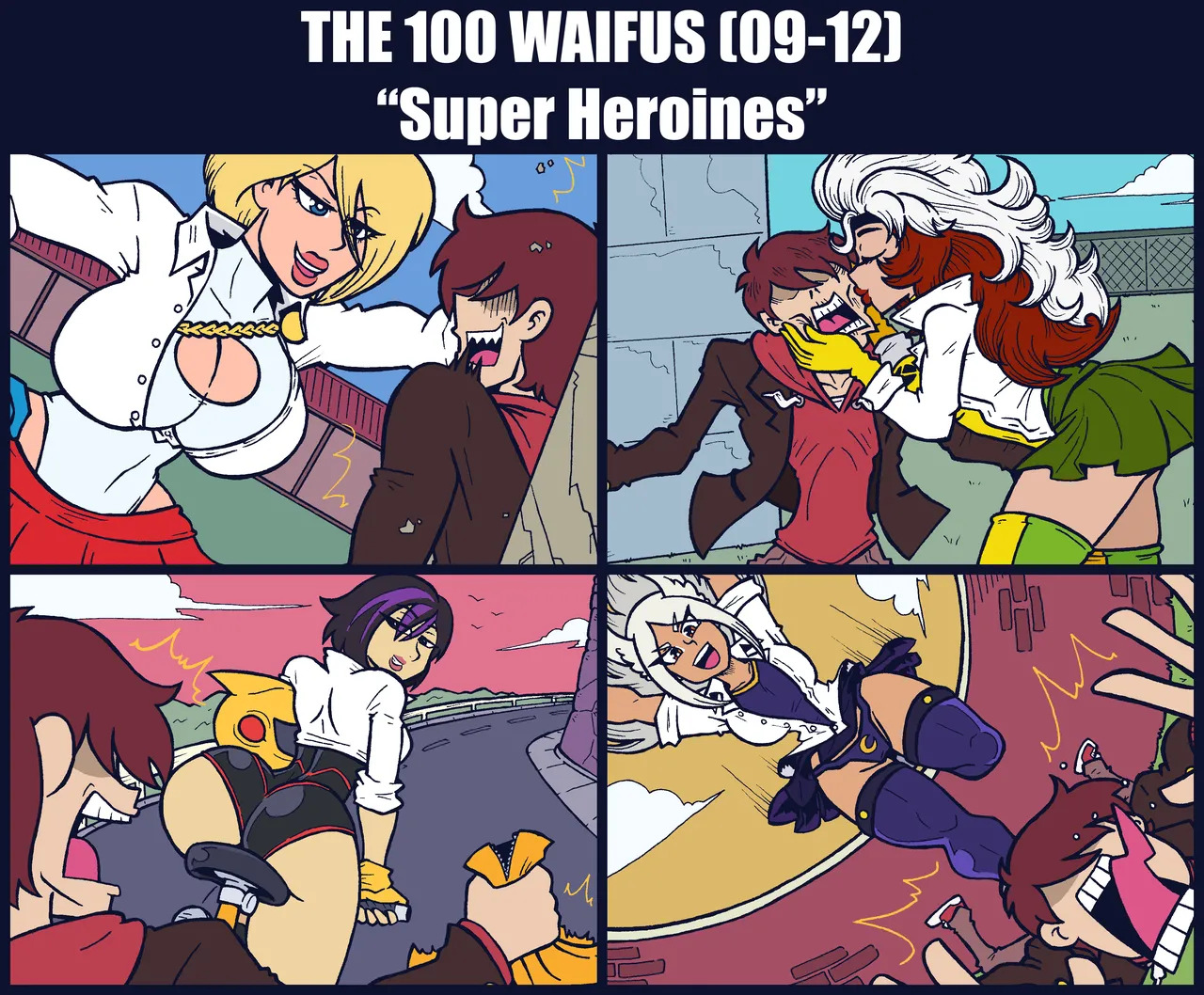 [MALANDRA-PARODIAS] The 100 WAIFUS COMPLETE - Page 16