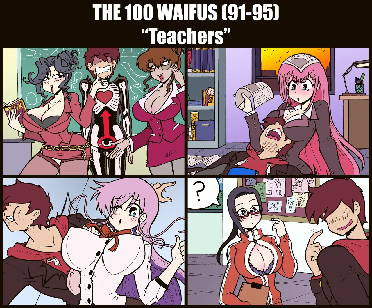 [MALANDRA-PARODIAS] The 100 WAIFUS COMPLETE - Page 17