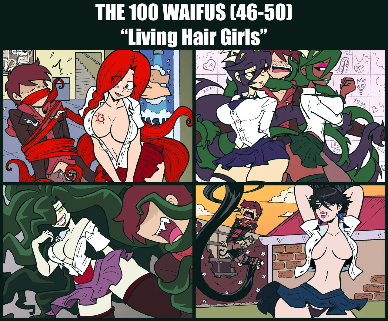 [MALANDRA-PARODIAS] The 100 WAIFUS COMPLETE - Page 9