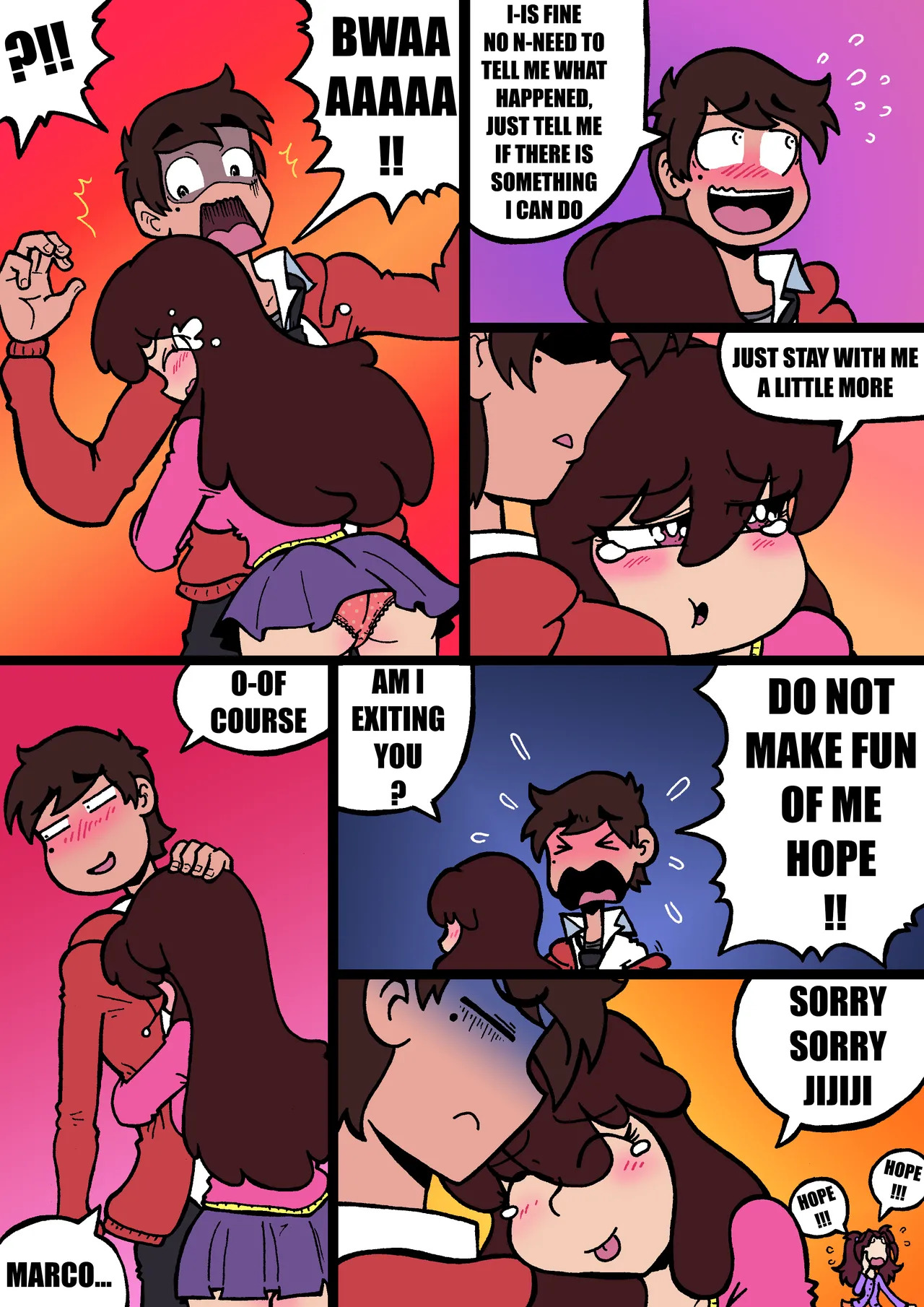 [MALANDRA-PARODIAS] MARCO HAREM WORLDS SCHOOL - Page 12