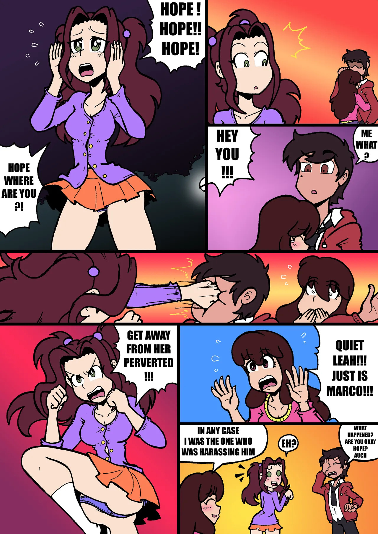 [MALANDRA-PARODIAS] MARCO HAREM WORLDS SCHOOL - Page 13