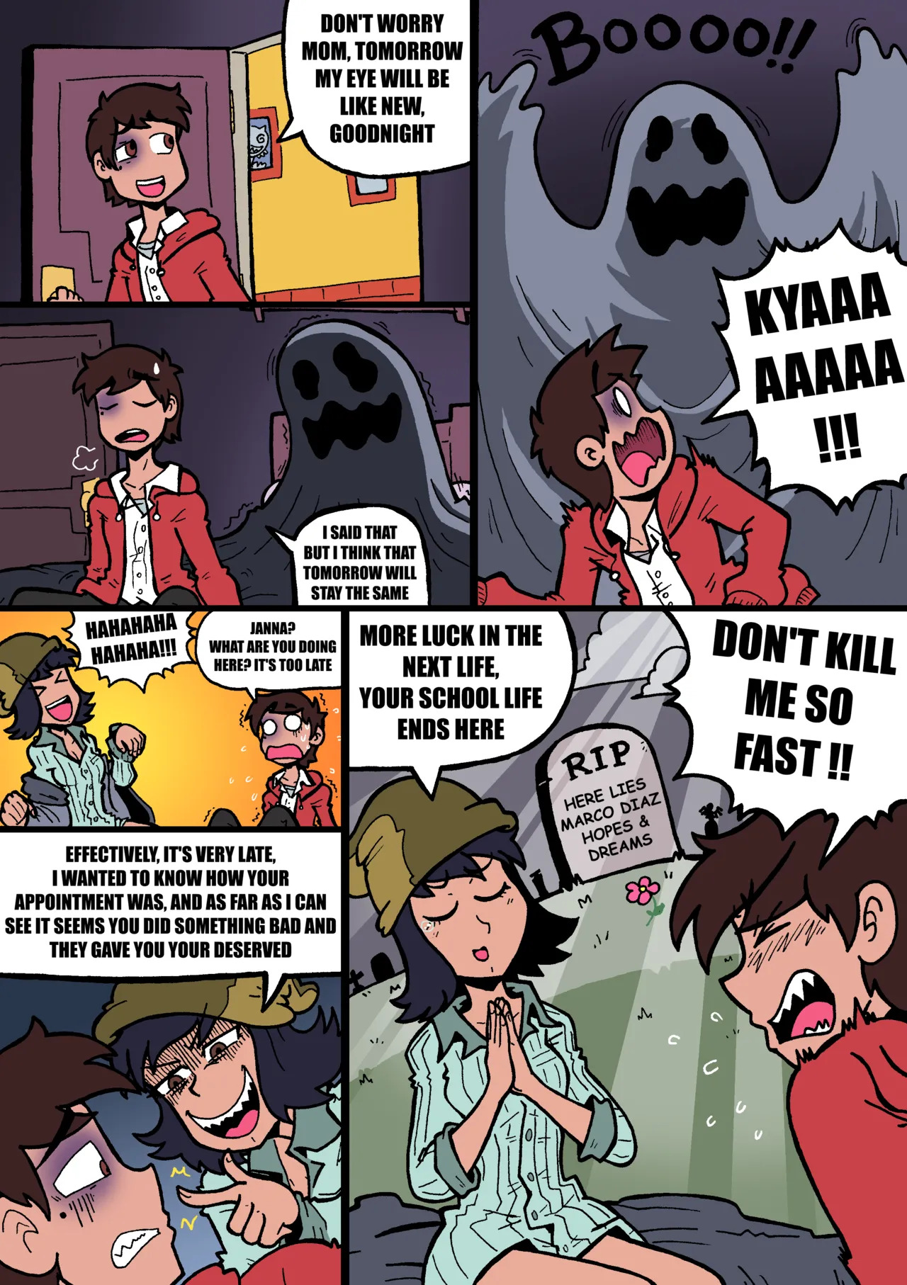 [MALANDRA-PARODIAS] MARCO HAREM WORLDS SCHOOL - Page 16