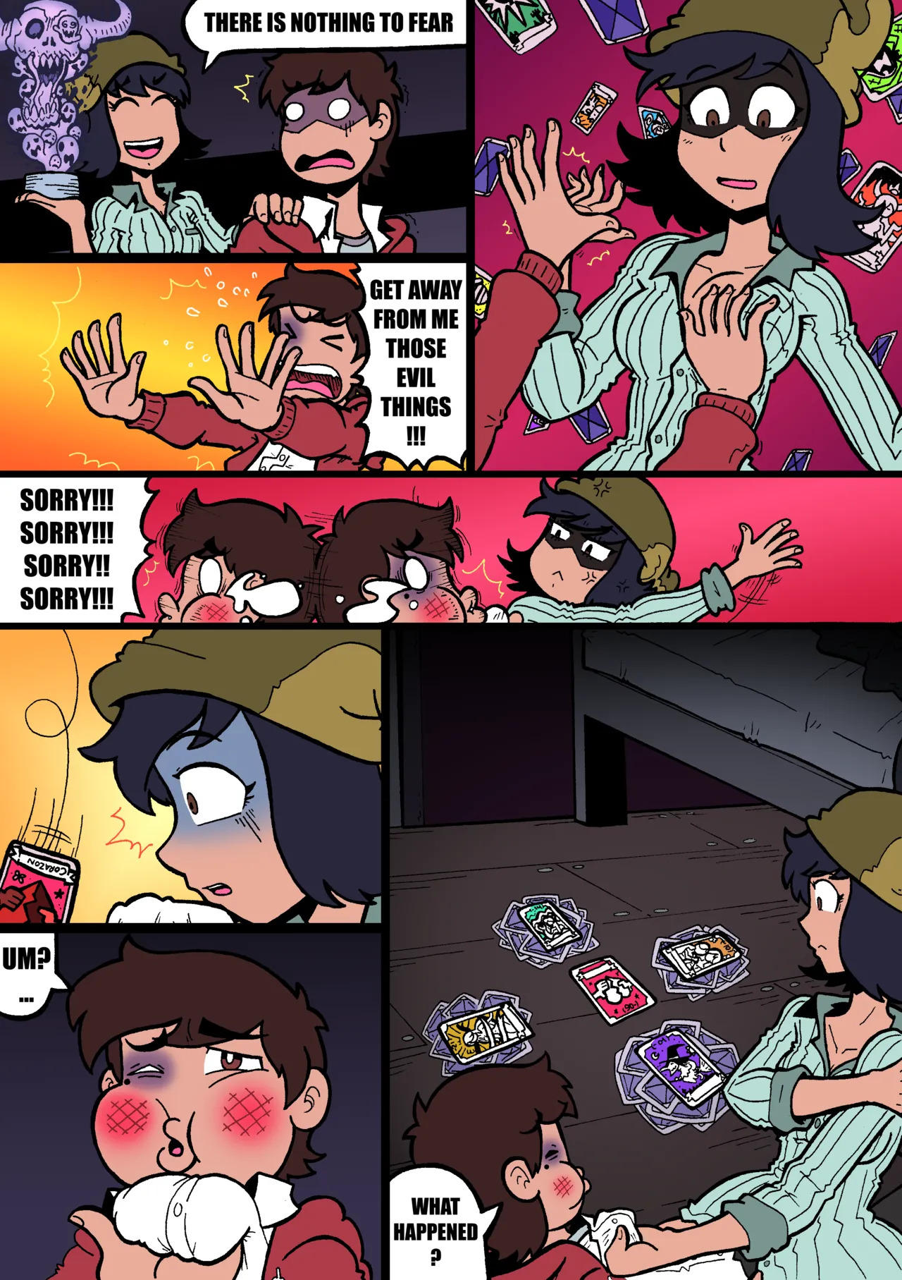 [MALANDRA-PARODIAS] MARCO HAREM WORLDS SCHOOL - Page 19