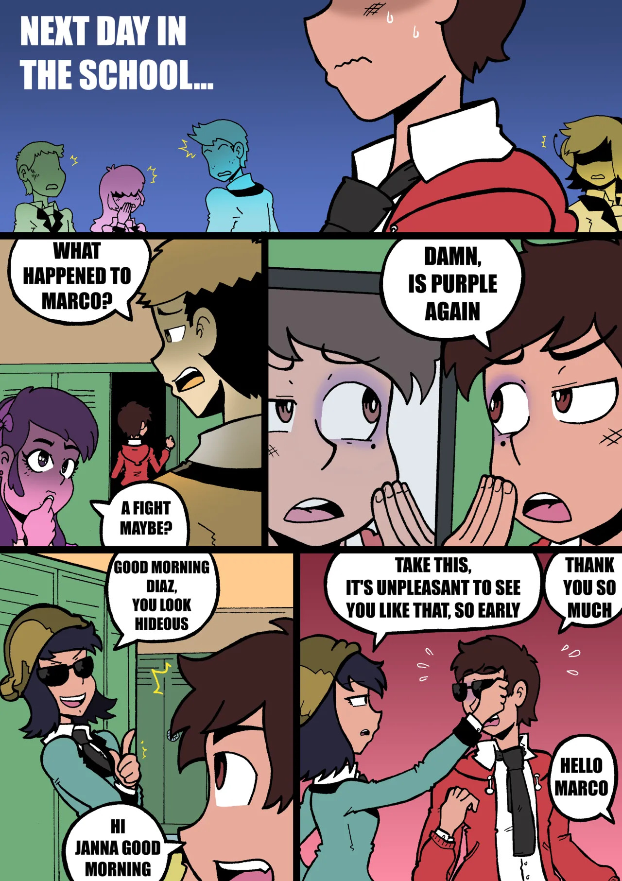 [MALANDRA-PARODIAS] MARCO HAREM WORLDS SCHOOL - Page 24