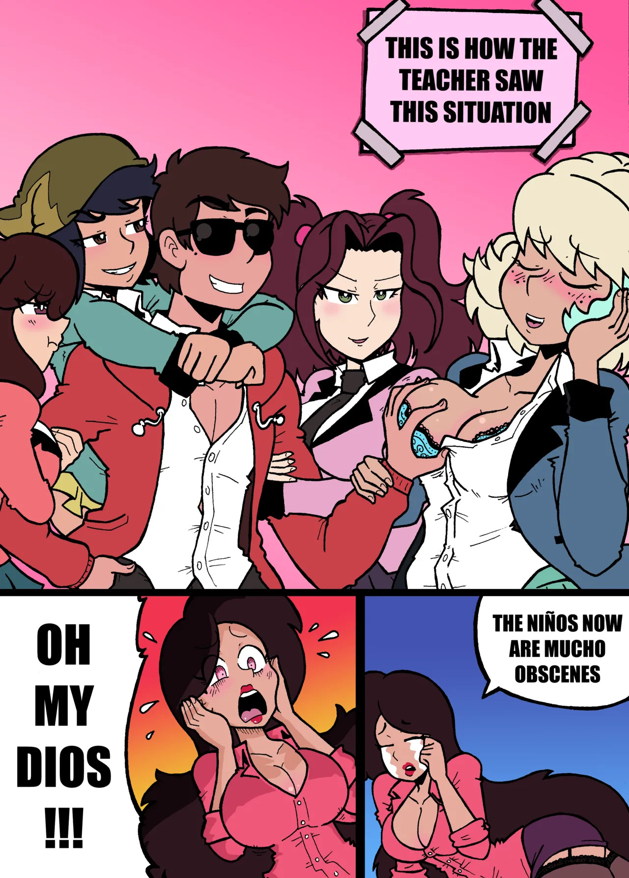 [MALANDRA-PARODIAS] MARCO HAREM WORLDS SCHOOL - Page 29