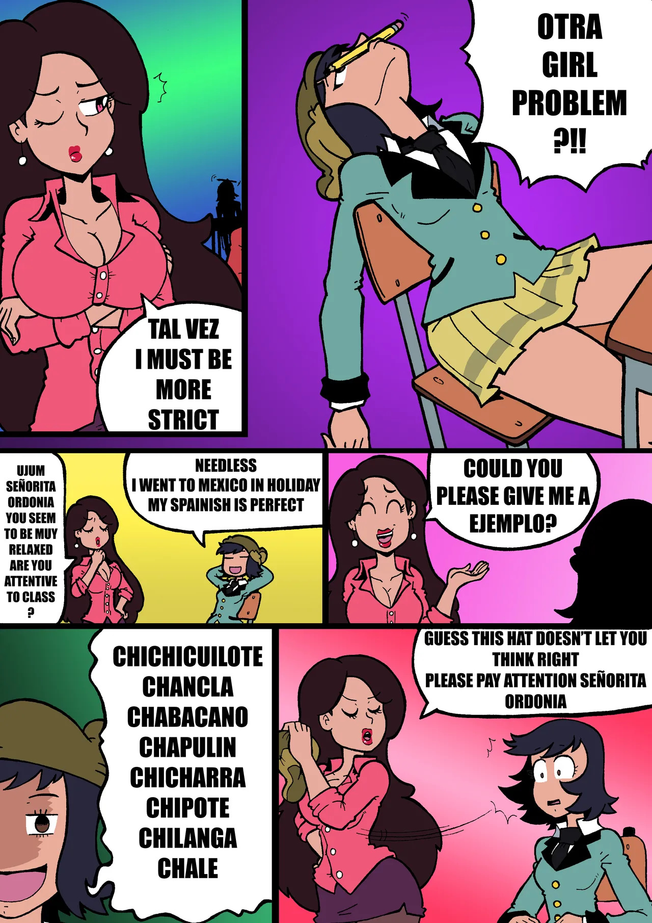 [MALANDRA-PARODIAS] MARCO HAREM WORLDS SCHOOL - Page 36