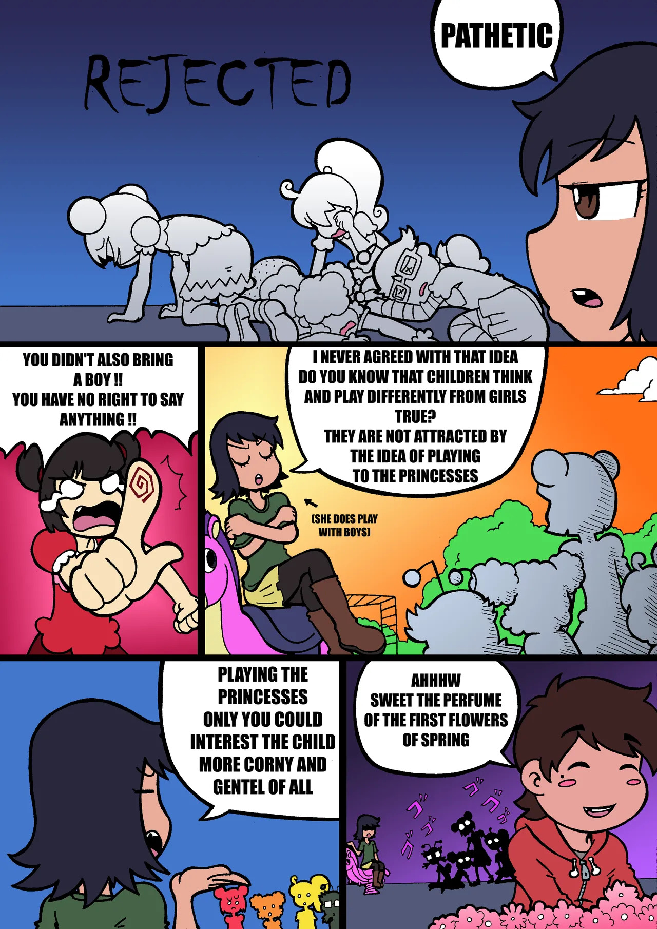 [MALANDRA-PARODIAS] MARCO HAREM WORLDS SCHOOL - Page 38