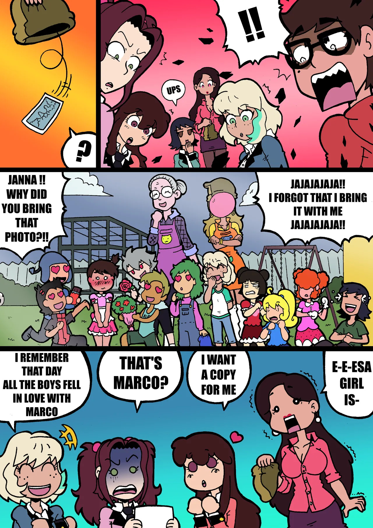[MALANDRA-PARODIAS] MARCO HAREM WORLDS SCHOOL - Page 42