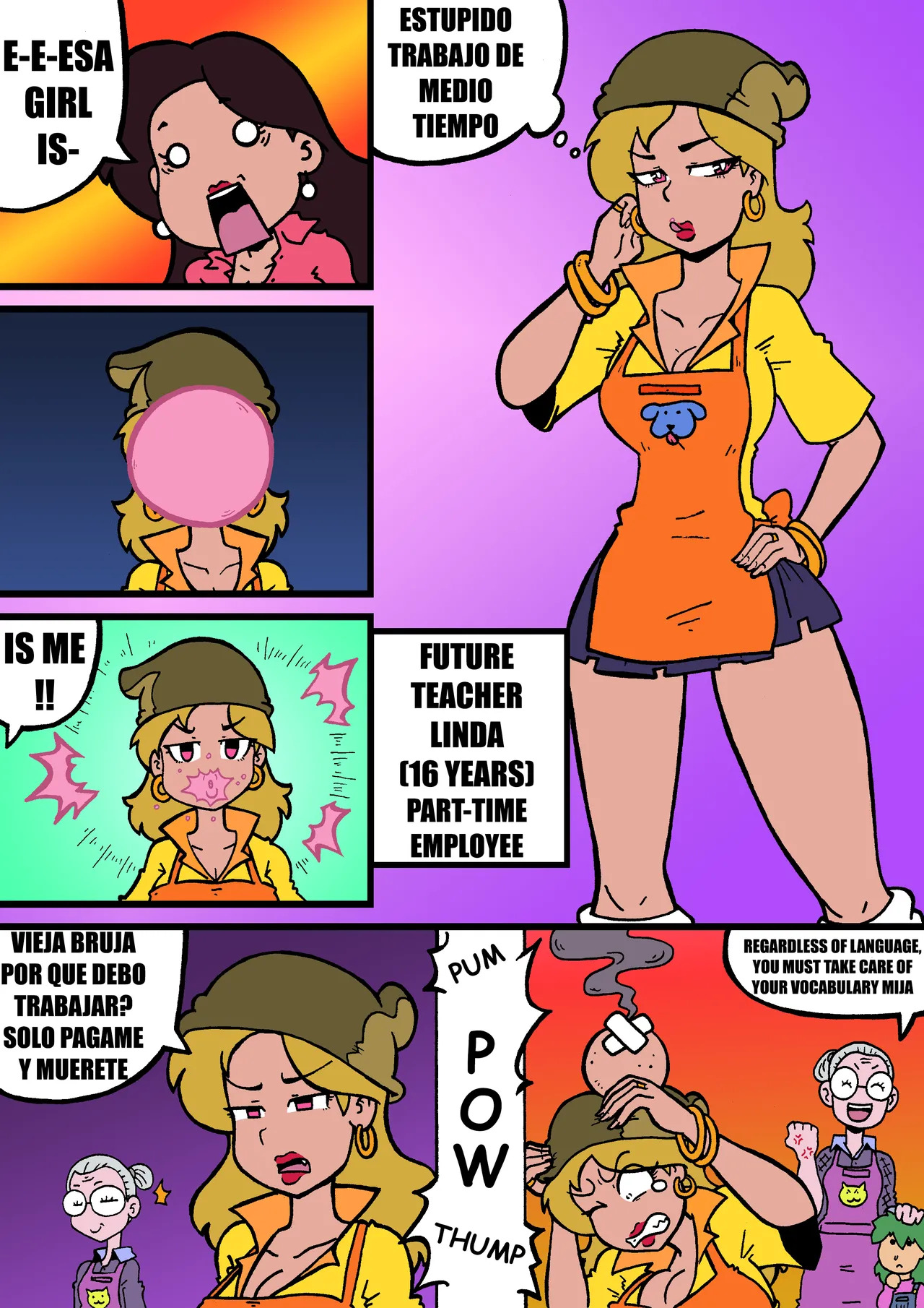 [MALANDRA-PARODIAS] MARCO HAREM WORLDS SCHOOL - Page 43