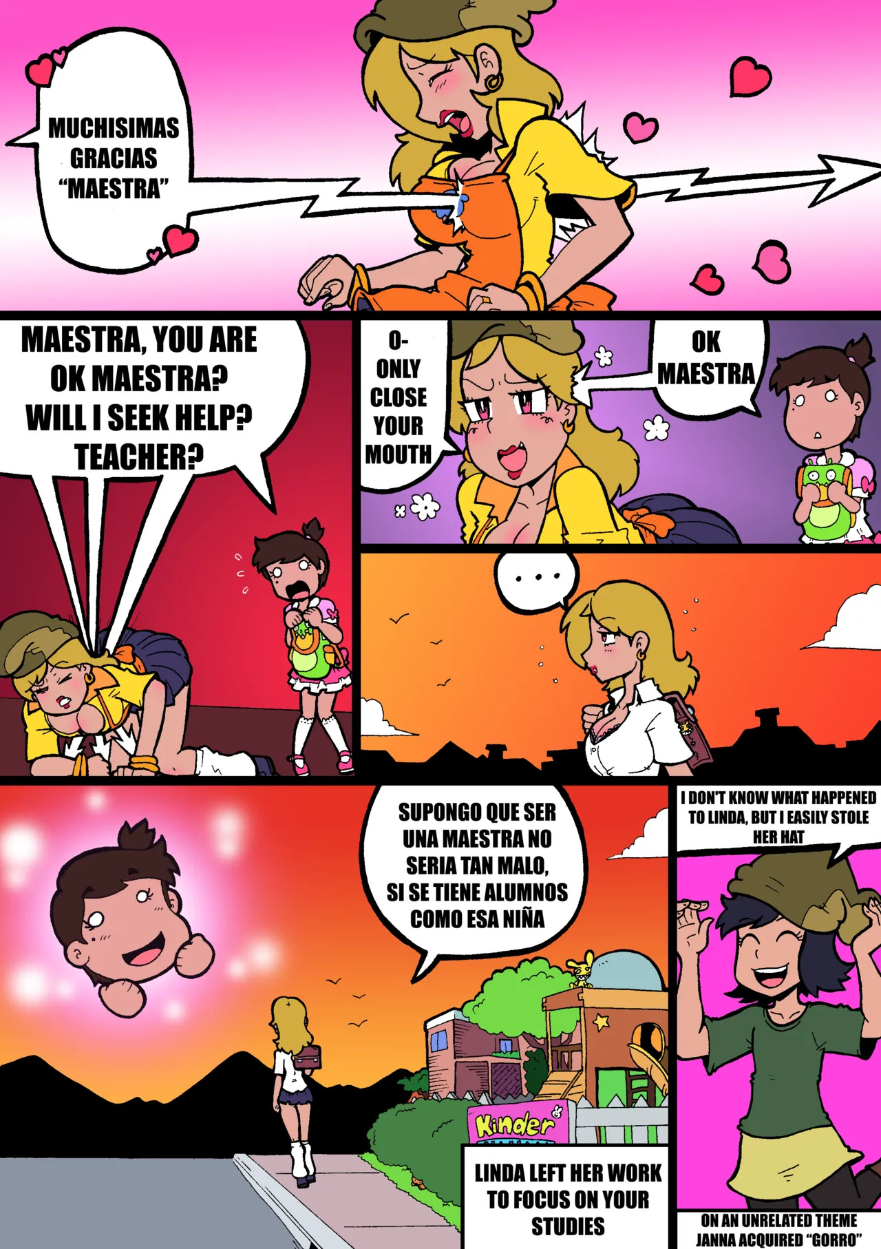 [MALANDRA-PARODIAS] MARCO HAREM WORLDS SCHOOL - Page 46