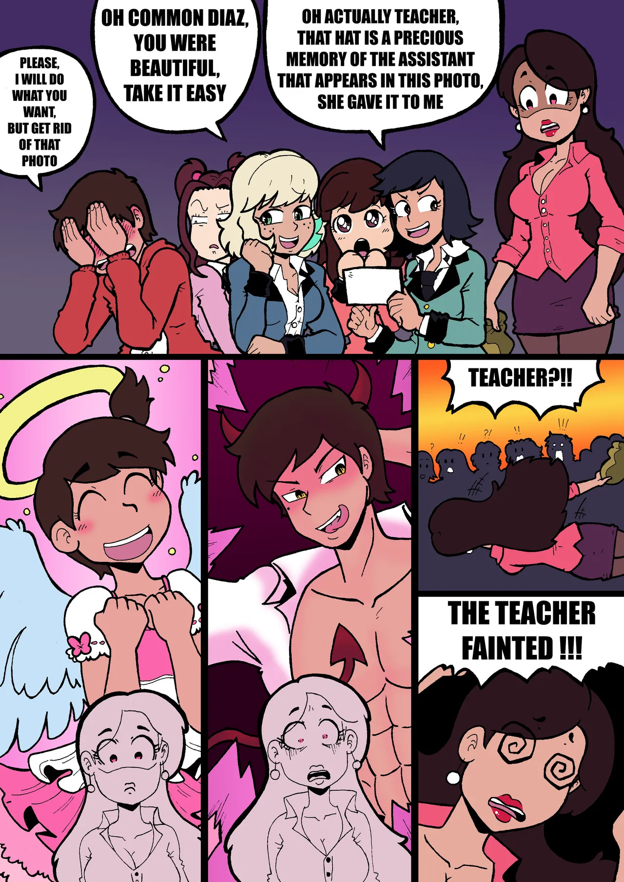 [MALANDRA-PARODIAS] MARCO HAREM WORLDS SCHOOL - Page 47