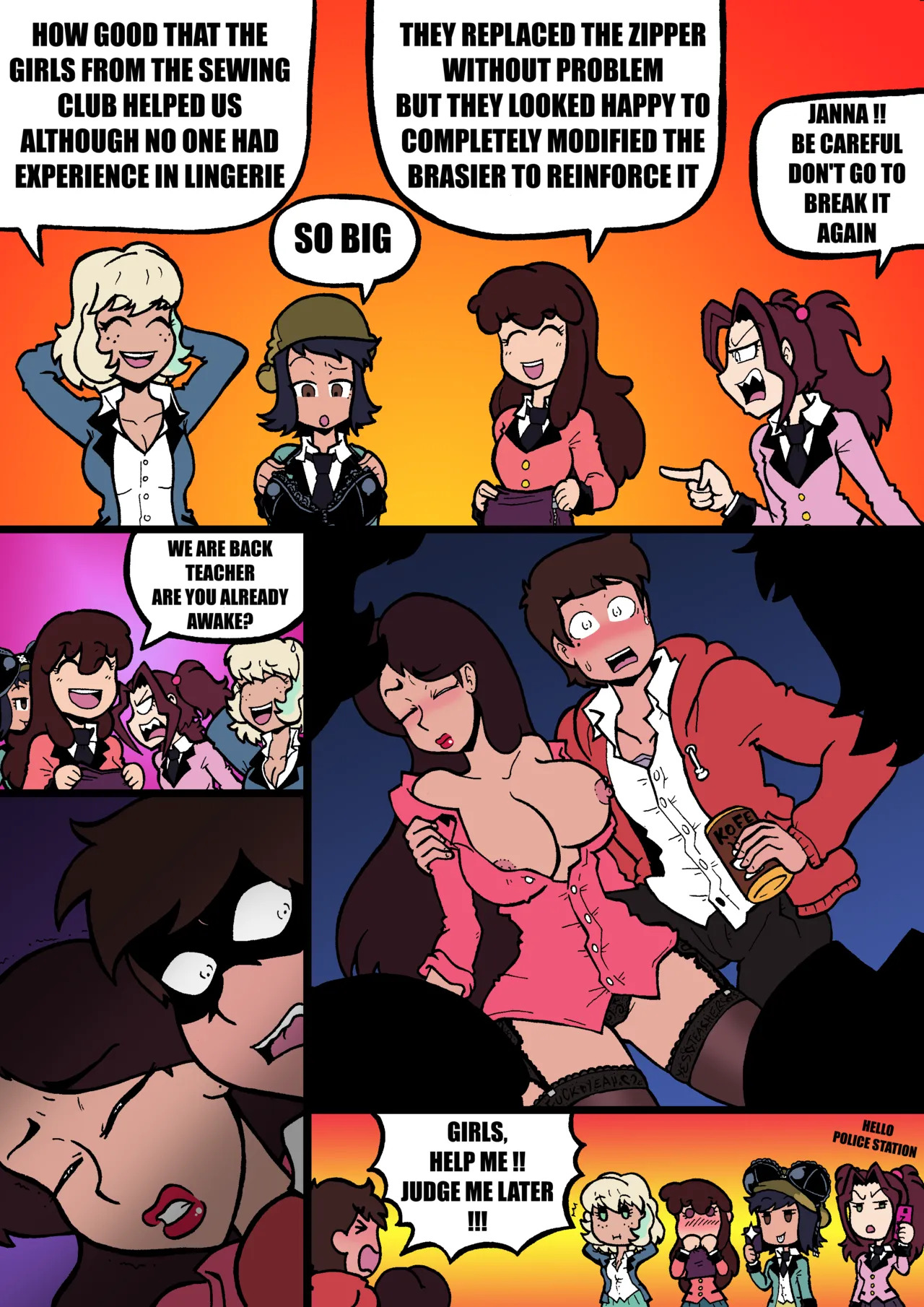 [MALANDRA-PARODIAS] MARCO HAREM WORLDS SCHOOL - Page 51