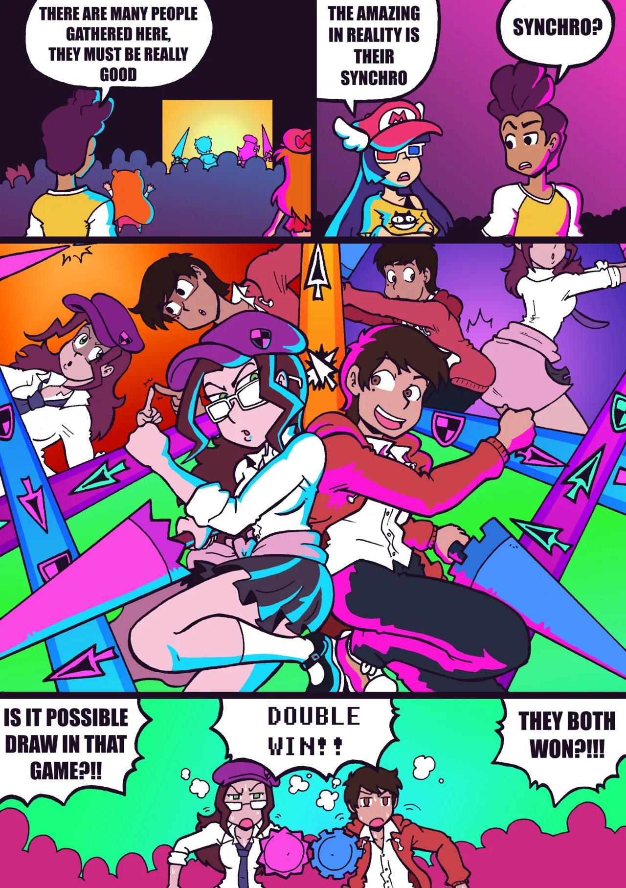 [MALANDRA-PARODIAS] MARCO HAREM WORLDS SCHOOL - Page 56