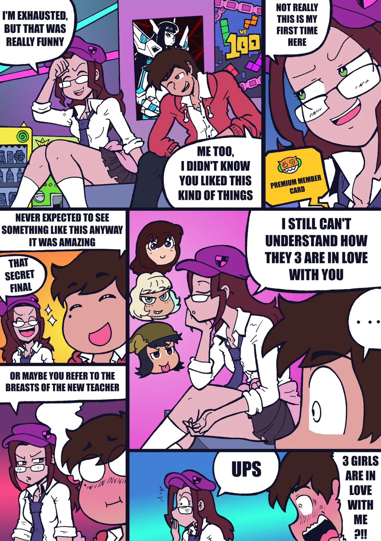 [MALANDRA-PARODIAS] MARCO HAREM WORLDS SCHOOL - Page 57