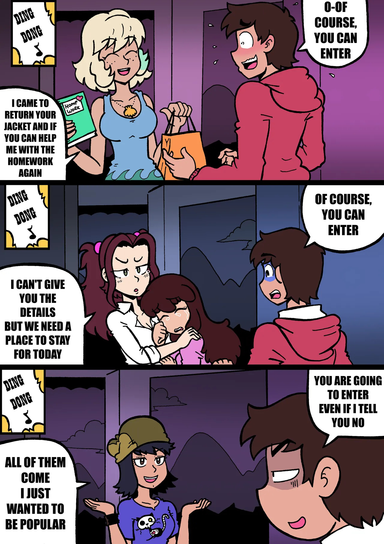 [MALANDRA-PARODIAS] MARCO HAREM WORLDS SCHOOL - Page 62