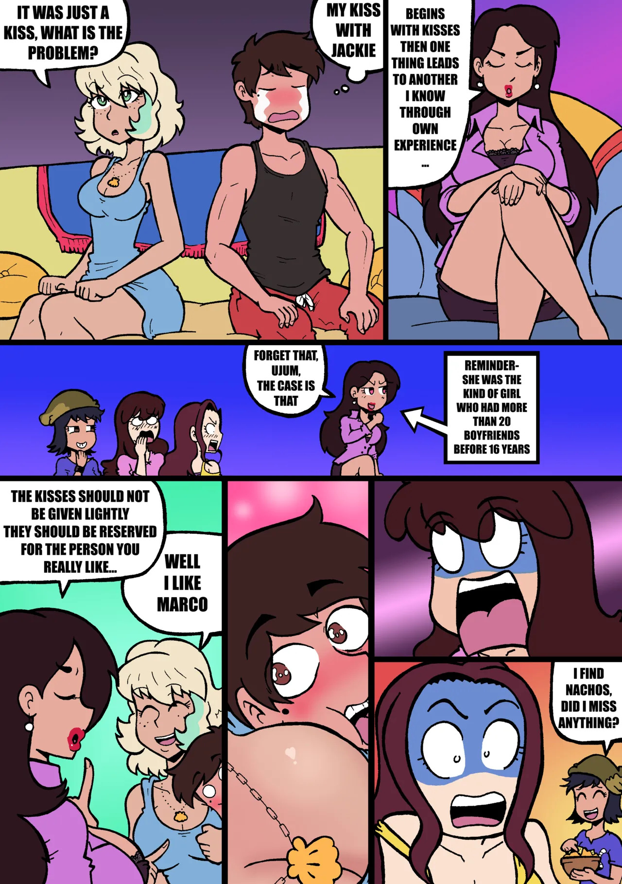 [MALANDRA-PARODIAS] MARCO HAREM WORLDS SCHOOL - Page 70