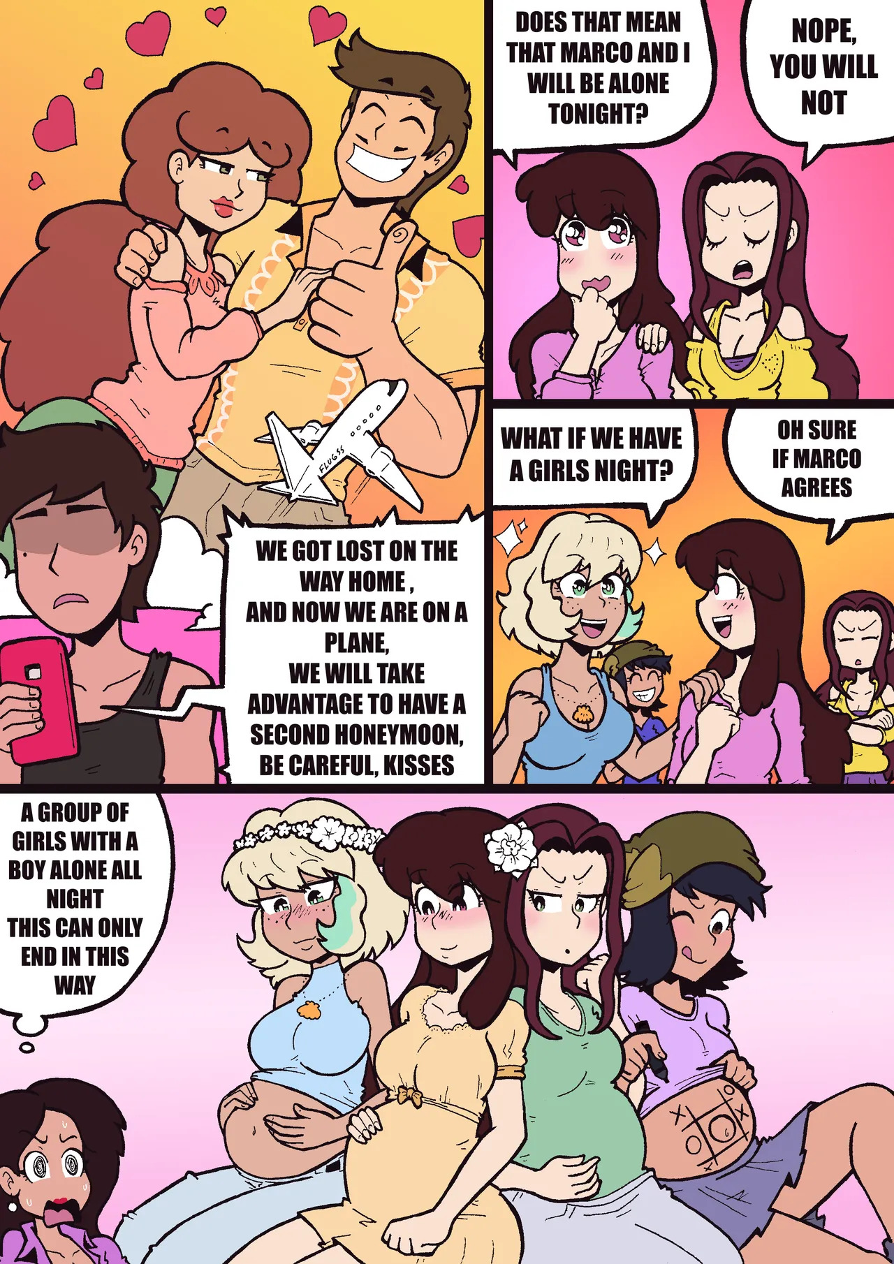 [MALANDRA-PARODIAS] MARCO HAREM WORLDS SCHOOL - Page 73